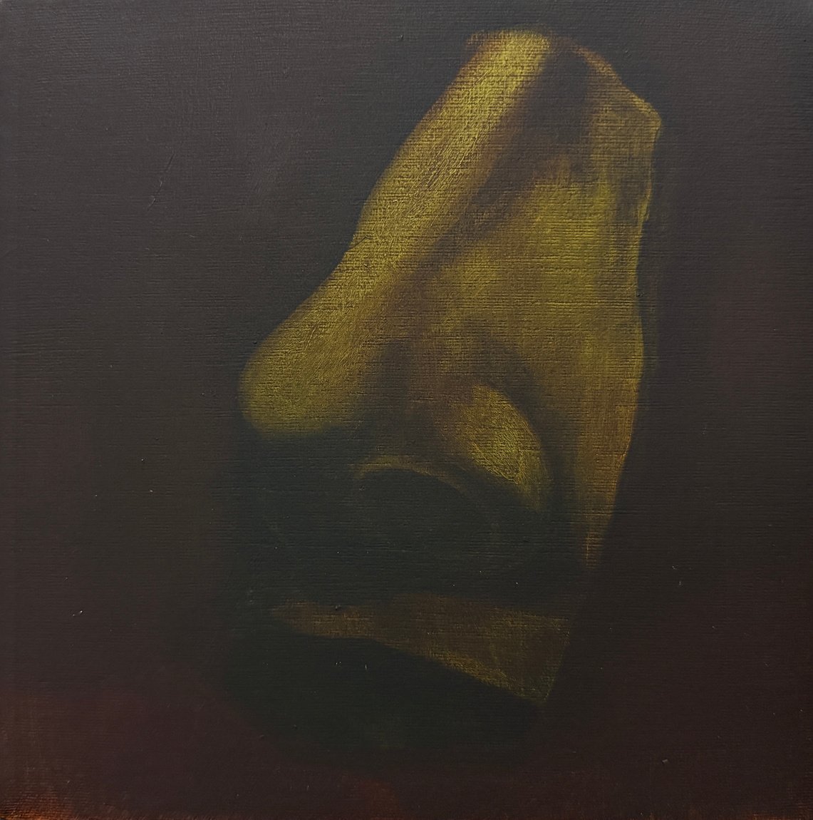 Furkan Akhan — Untitled, 2025, Oil on canvas, 20x20cm